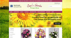 Desktop Screenshot of omasgarden.com